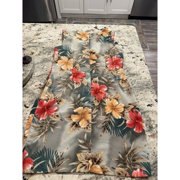 VTG Connected Petites Hawaiian Sleeveless Dress  Euro  Resort Beach 8p Read Y2K - Picture 7 of 9